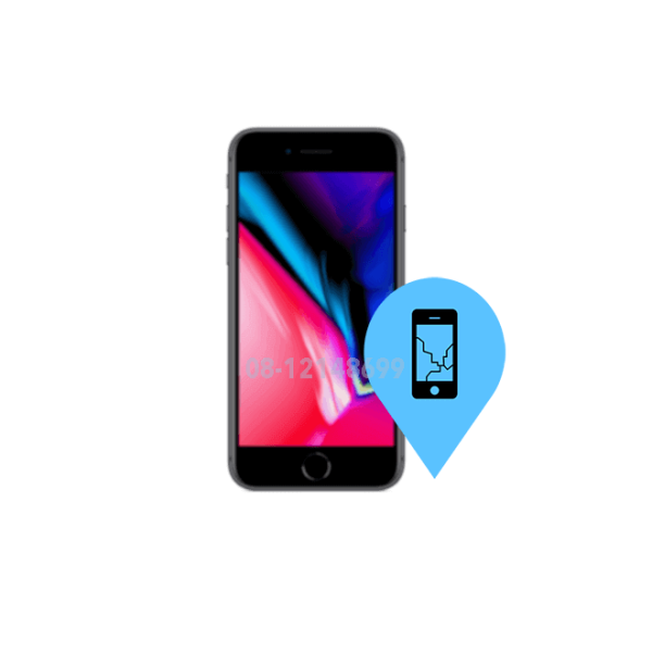 Skärmbyte - Incell iPhone 8 Vit